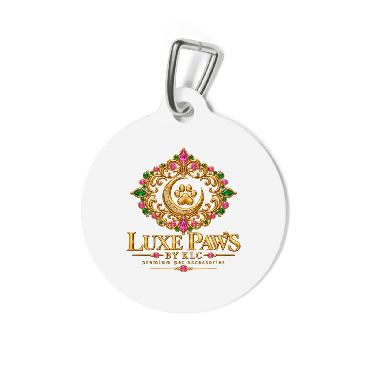 Luxe Paws Pet Tag — Elegant Dog & Cat ID Tag