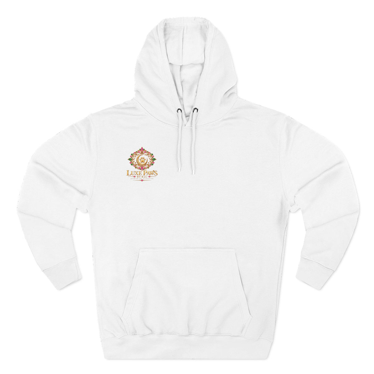 Luxe Paws Logo Hoodie — Premium Pet Boutique Pullover