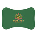 Luxe Paws Green Pet Feeding Mat — Non-Slip, Waterproof Bowl Placemat
