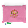 Luxe Paws Plush Pet Bed — Pink Designer Dog & Cat Cushion