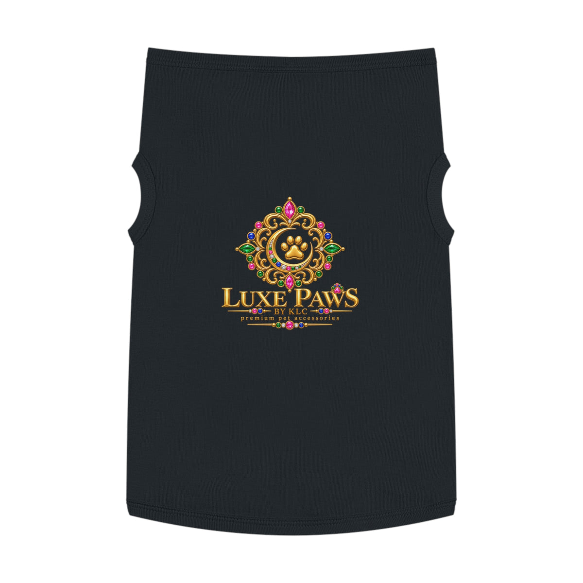 The Midnight Luxe Collection - Black Pet T-Shirt
